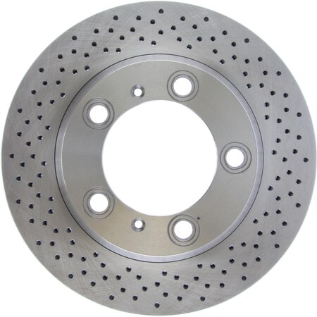 Centric C-Tek Standard Drilled Brake Rotor, C-Tek 228.37047